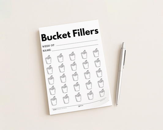 Bucket Filler Notepad