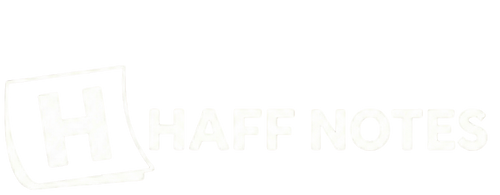 Haff Notes